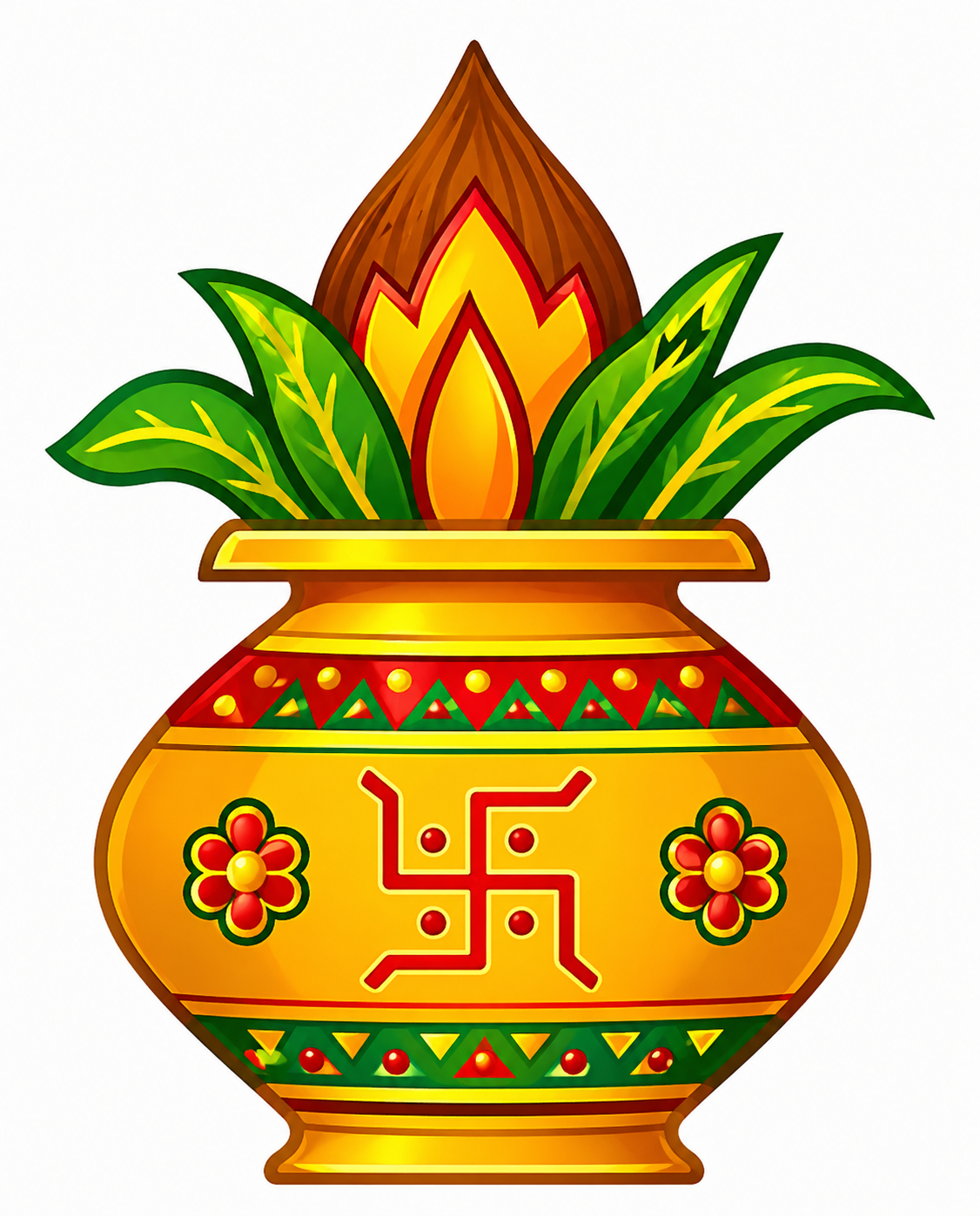 Auspicious kalash